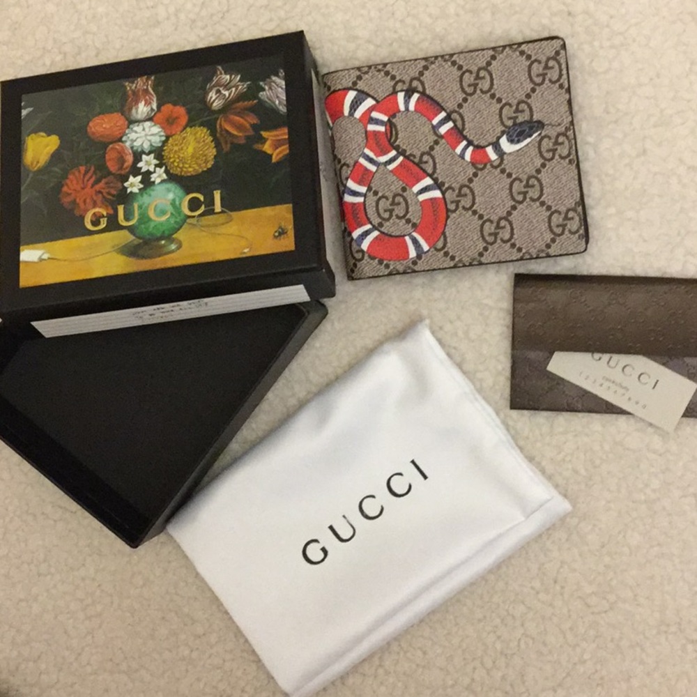 Gucci Kingsnake wallet